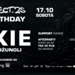 Plakat II urodzin Project ZS: VKIE i KADOZ, 17 października w Hali Odra w Szczecinie