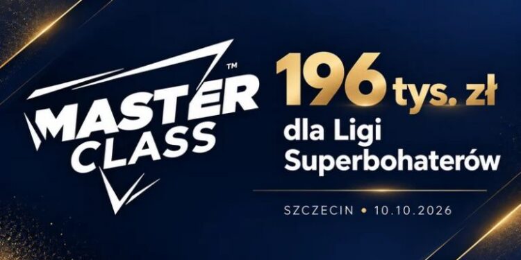 196 tys. zł dla Ligi Superbohaterów. Tak zakończyła się konferencja Master Class w Szczecinie!