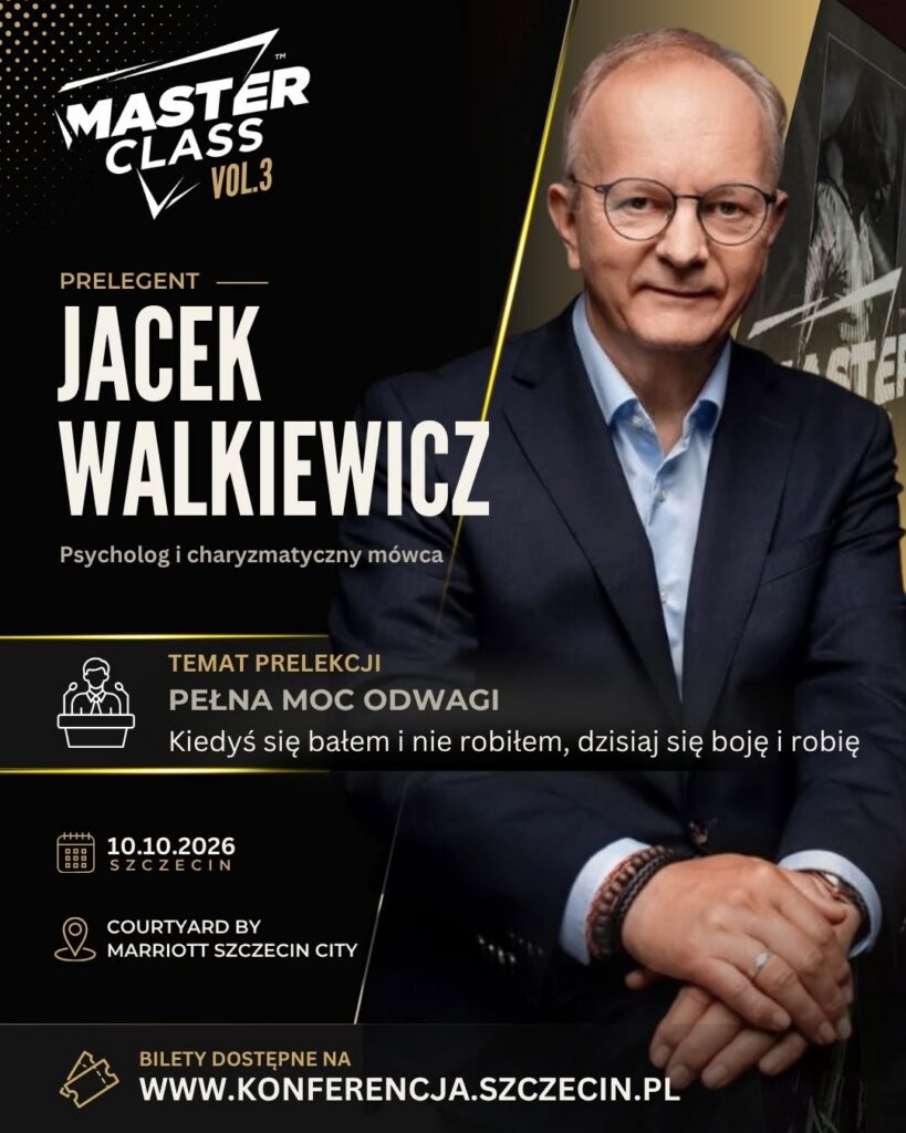 Jacek Walkiewicz z ostatnią prelekcją w Szczecinie