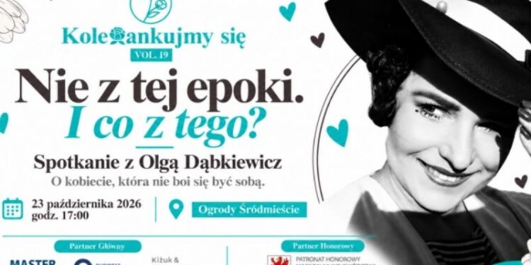 „Nie z tej epoki. I co z tego?”. Olga Dąbkiewicz opowie w Szczecinie o pasji i własnej drodze